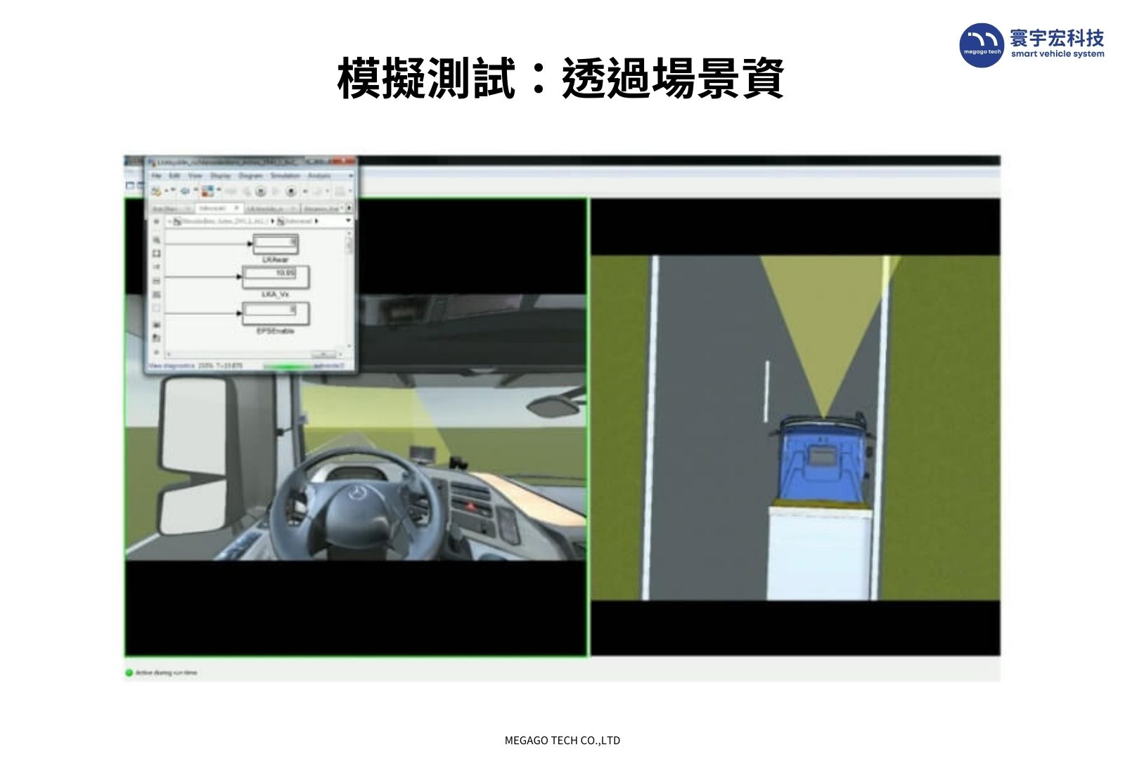 LKA模擬測試-透過場景資